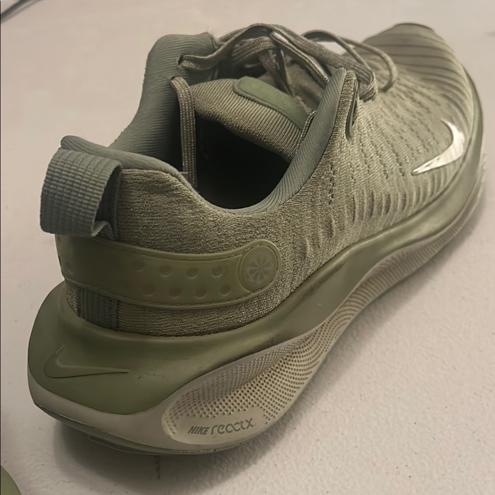 Nike Infinity Run 4 Green Running Shoes - 12 - Picture 8 of 8